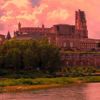 Photography titled "ALBI, CATHEDRALE, S…" by Blaise Lavenex, Original Artwork