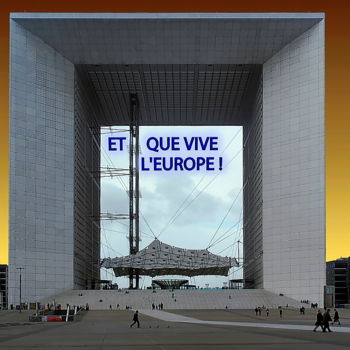 Photographie intitulée "EUROPE, LA DEFENSE,…" par Blaise Lavenex, Œuvre d'art originale