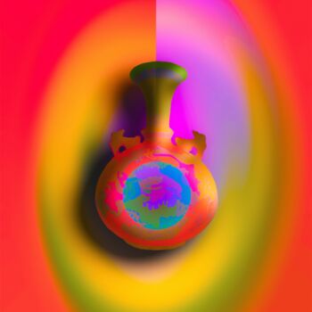 "Vase one" başlıklı Dijital Sanat Blame Mr Ken tarafından, Orijinal sanat, Dijital Resim