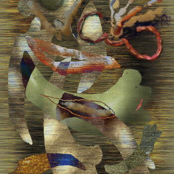 Arte digitale intitolato "Digestion of Time" da Blame Mr Ken, Opera d'arte originale, Pittura digitale