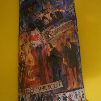 Collages titled "VERDI - RIGOLETTO" by Mtb, Original Artwork
