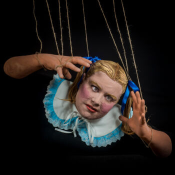 Fotografia zatytułowany „Marionnette” autorstwa Blandine Legros, Oryginalna praca, Pigmenty