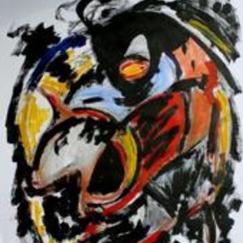 Painting titled "Spanish rider" by Blandine Martin, Original Artwork