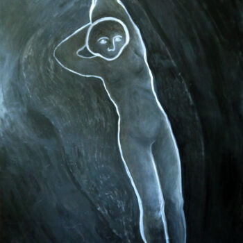 Peinture intitulée "Vénus" par Blandine Sanchis, Œuvre d'art originale, Huile