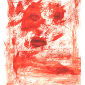 Malerei mit dem Titel "Totem" von Blaumänner, Original-Kunstwerk, Acryl