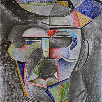 Peinture intitulée "No title" par Bledi Kita, Œuvre d'art originale, Crayon