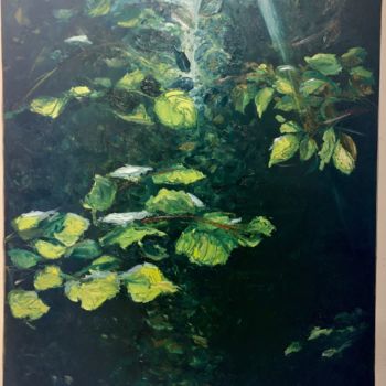 Painting titled "Detail" by Blerina Kasa, Original Artwork, Oil