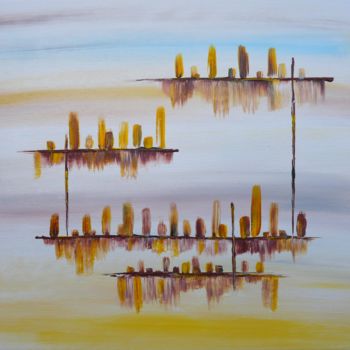 Painting titled "Asia.jpg" by Bruno Lescarret, Original Artwork, Acrylic