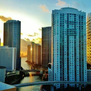 Photography titled "Miami" by Bliss, Original Artwork