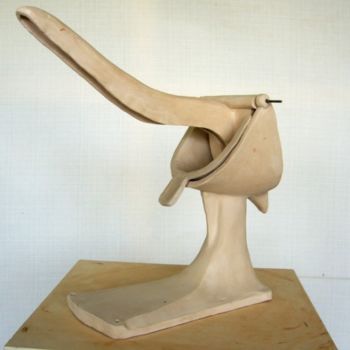 Skulptur mit dem Titel "PRESSE FRUIT" von Françoise Blondeau, Original-Kunstwerk