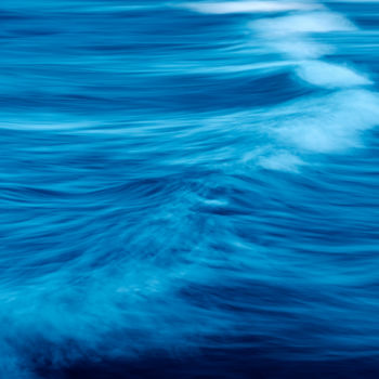 Photography titled "BLUE WAVE, Small Ed…" by Benjamin Lurie, Original Artwork