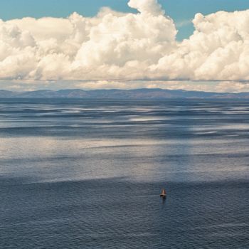 Photography titled "Lake Titicaca. Peru" by Boris Davidovich, Original Artwork, Digital Photography