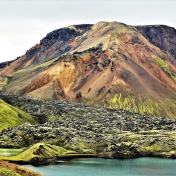 Photographie intitulée "Iceland. N26a" par Boris Davidovich, Œuvre d'art originale, Photographie numérique