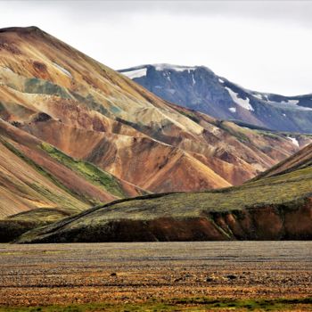 제목이 "Iceland. N27"인 사진 Boris Davidovich로, 원작, 디지털