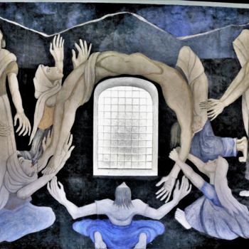 Fotografia intitolato "Fresco. Mexico City…" da Boris Davidovich, Opera d'arte originale, Fotografia digitale