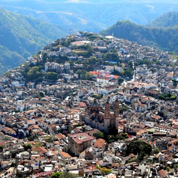 Fotografie mit dem Titel "Taxco de Alarcon. #…" von Boris Davidovich, Original-Kunstwerk, Digitale Fotografie