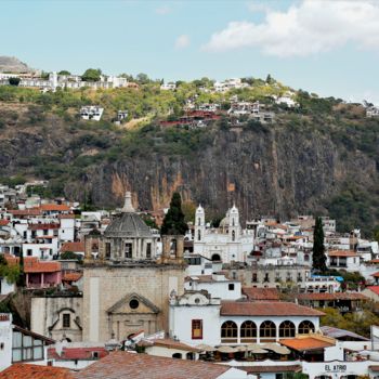 Photography titled "Taxco. #15. Mexico" by Boris Davidovich, Original Artwork, Digital Photography