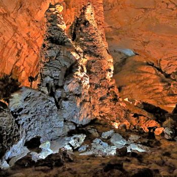 Fotografie mit dem Titel "Cacauamilpa Grottoe…" von Boris Davidovich, Original-Kunstwerk, Digitale Fotografie