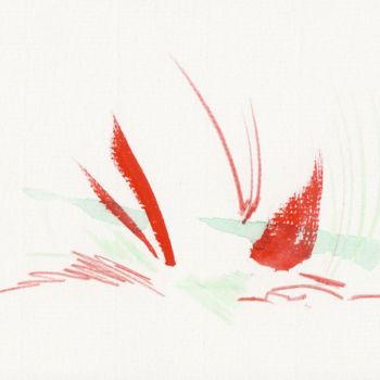 Drawing titled "germination-6.jpg" by Bob Clement, Original Artwork