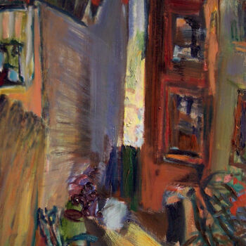 Painting titled "rz2 TORONTO HOUSES" by Bob Dornberg, Original Artwork
