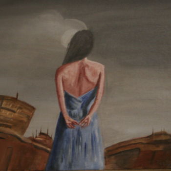 Painting titled "Lonely Dream" by Bob Gordon, Original Artwork, Oil