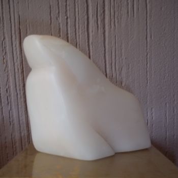 Sculpture intitulée "Le phoque blanc" par Roberto Urbano, Œuvre d'art originale, Savon
