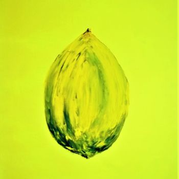 Painting titled "Lemon" by Roberto Urbano, Original Artwork, Oil