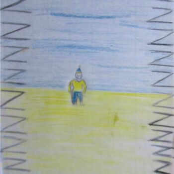 Dessin intitulée "Les envahisseurs." par Roberto Urbano, Œuvre d'art originale, Crayon