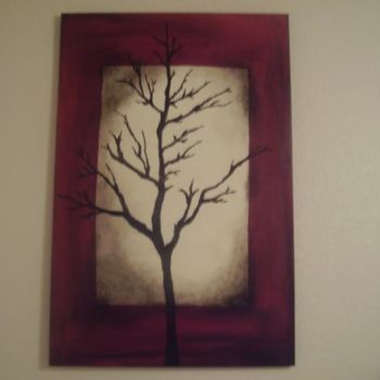 Painting titled "Tree" by Bobbie, Original Artwork