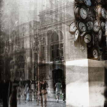 「St. Lazare #04」というタイトルの写真撮影 Bogdan Kotewiczによって, オリジナルのアートワーク, デジタル アルミニウムにマウント