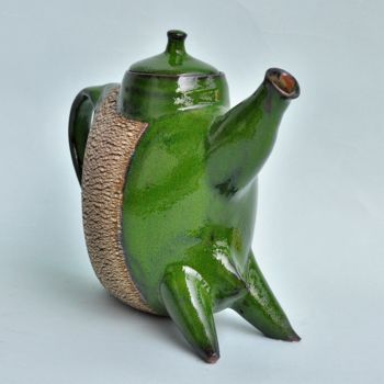 Design / Projektowanie użytkowe zatytułowany „Green teapot” autorstwa Bogusław Dobrowolski, Oryginalna praca, Przedmioty