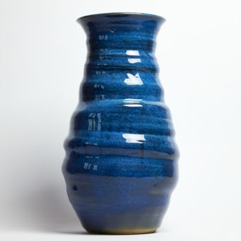 Skulptur mit dem Titel "ceramic vase 004" von Bohdan Beley, Original-Kunstwerk, Keramik
