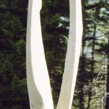 Sculpture titled "white" by Bohdan Jackiewicz, Original Artwork