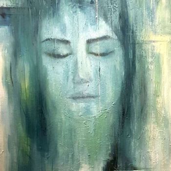 Malerei mit dem Titel "Silencio" von Mihaela Mihailovici, Original-Kunstwerk, Acryl