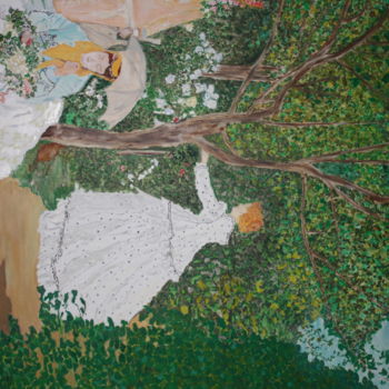 Peinture intitulée "Hommage à Monet" par Boiko Popov, Œuvre d'art originale