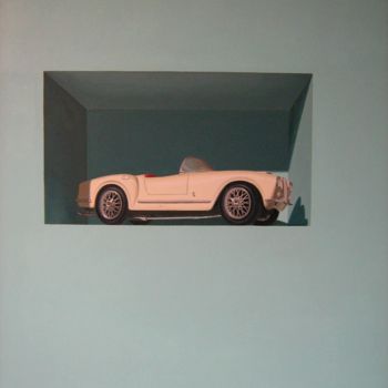 Painting titled "Lancia Aurelia spid…" by Dominique Bois, Original Artwork