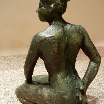 Sculpture titled "DIS-MOI OUI" by Nicole Boldo, Original Artwork, Ceramics