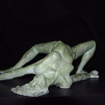 Sculpture titled "TORSION 2" by Nicole Boldo, Original Artwork, Ceramics
