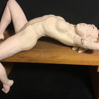 Sculpture intitulée "Cambrure" par Nicole Boldo, Œuvre d'art originale, Céramique