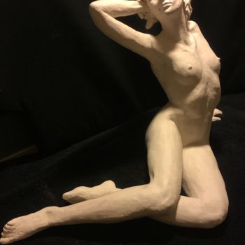 Skulptur mit dem Titel "AYA" von Nicole Boldo, Original-Kunstwerk, Keramik