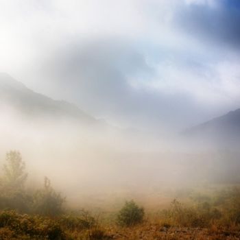 Photography titled "mauntain morning" by Aleksandar Bonačić, Original Artwork