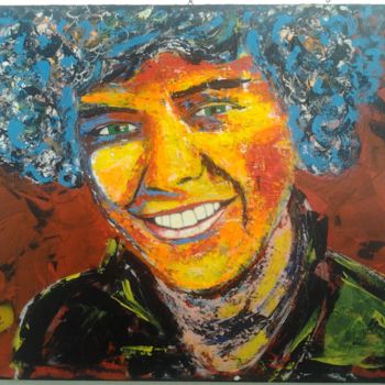 Painting titled "harry styles - one…" by Borizio, Original Artwork, Oil