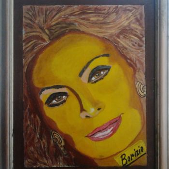 Painting titled "sofia loren" by Borizio, Original Artwork