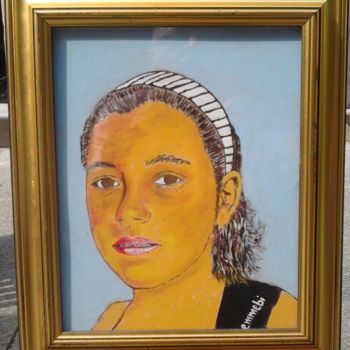 Painting titled "martina" by Borizio, Original Artwork, Oil