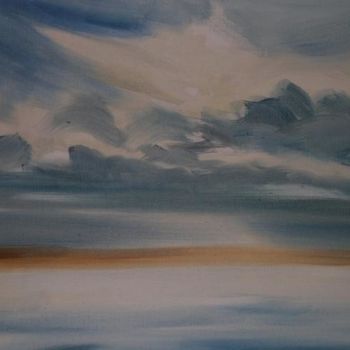 Pintura titulada "Ciel de Vendée" por Anne Bonaventure, Obra de arte original