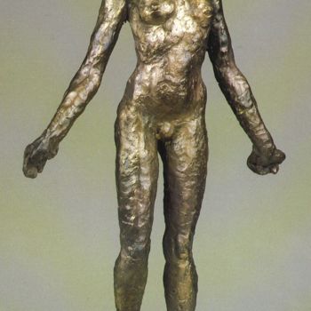 Escultura intitulada "ANA" por Barake Sculptor, Obras de arte originais, Metais