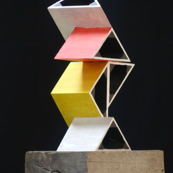 Sculpture intitulée "T01" par Pascal Borgo, Œuvre d'art originale, Bois