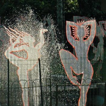Инсталляция под названием "60 ombres blanches…" - Pascal Borgo, Подлинное произведение искусства