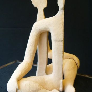 Escultura intitulada "2 égal 1" por Pascal Borgo, Obras de arte originais