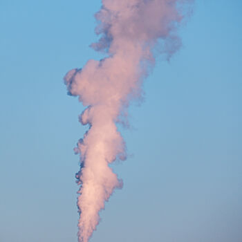 Fotografie getiteld "Smoke" door Boris Belkania, Origineel Kunstwerk, Digitale fotografie